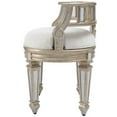 thumbnail image 4 of Butler Specialty Company Rebecca Mirrored 21"W Vanity Stool, 4 of 9