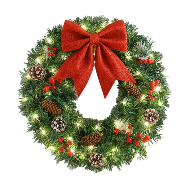 Guirnalda navideña de invierno Strade Fareast Limited decorativa artificial 40 cm