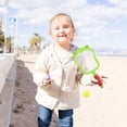 thumbnail image 4 of Phenofice 1 Set Tennis Racket Set plastic Tennis Kit for Indoor Outdoor Play Safe Materials Light Green, 4 of 8