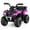 Pink, variant on Costway 6V Toddler Ride On Electric Car ATV with Lights & Music & USB Port Storage Box Toy Car Red