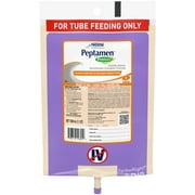 Nestle Peptamen with Prebio1 Tube Feeding Formula for Adults, Unflavored, 6 Ct