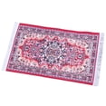 thumbnail image 1 of SUTENGDA Persian Multicolor Prayer Rug  6.69” x 3.94”, 1 of 7