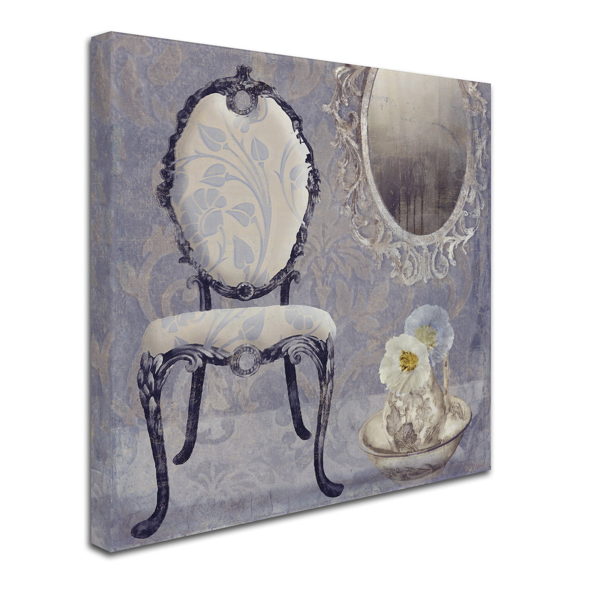 Trademark Fine Art "Salon II" Canvas Art by Color Bakery