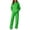 Green #21, variant on WULMLEO Matching Sets Women Clothing Matching Hooded Hoodies and Wide Leg Pants Stretch Tracksuit Set Casual Fitted Winter Two Piece Set Dark Green XL