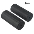 thumbnail image 2 of 2 Pcs Poignées en Caoutchouc pour Brouette, Tubes Ronds Poignées de Remplacement Noires 122x42mm, 2 of 8