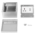 thumbnail image 1 of Toma De Corriente De 4000 W, Salida Oculta, Universal, 3 Agujeros, 2 USB A, 1 Tipo C, Enchufe Empotrado Impermeable Para Mesa, Suelo, Hogar, Hotel, Oficina, AC250V, 1 of 14
