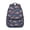 Fireman and Flame, variant on Fireman and Shield White Pattern Backpack for School, Cute School Bag with Adjustable Shoulder Straps and Padded Back, 15.3"x11"x7.1"