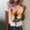 A467 Multicolor, variant on Women's Witch Broomstick T-Shirts Short Sleeve Crewneck Black Cat Watercolor Graphic Tees Fall Halloween Casual Tops Season Holiday Party Blouses
