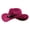 Watermelon Red, variant on Mens Hat Woven Classic Cattleman Hat Winter Outdoor Cowboy Hat Caps Cowgirl Unisex