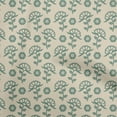 thumbnail image 1 of oneOone Silk Tabby Light Brown Fabric Asian Floral Block Sewing Craft Projects Fabric Prints By Yard 42 Inch Wide, 1 of 4