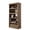 Red Brown, variant on 3 Tier Bookcase,Open Bookshelf with Storage Shelf,40" Low Bookshelf Wooden 3 Shelf Bookcase,Small Storage Shelves Floor Standing Units for Home Office, Living Room, Entryway, Bed Room