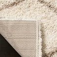 thumbnail image 4 of SAFAVIEH Hudson Arline Geometric Shag Area Rug, Ivory/Beige, 10' x 14', 4 of 8