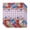 Red, Blue, Pink, Green, variant on 4th of July Cloth Napkins, Red Blue Independence Day Floral Star Rustic Washable and Reusable Dinner Napkins Set of 2, Table Napkin for Kitchen Party Birthday Wedding Hotel Housewarming 20"x20"