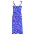 thumbnail image 6 of Purple Flower Power Sleeveless Dress elegant dresses for women african dresses for woman, 6 of 6