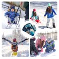 thumbnail image 7 of Sikiie Blue Iceberg Leaf Wolf Toddler Beanie Kids Beanie Hat Warm Winter Hats for Boys Girls Knit Cap, 7 of 7
