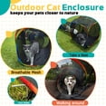 thumbnail image 4 of Parque infantil para gatos LUCKITTY Outdoor Rainbow con tienda de campaña y túnel, 4 of 8
