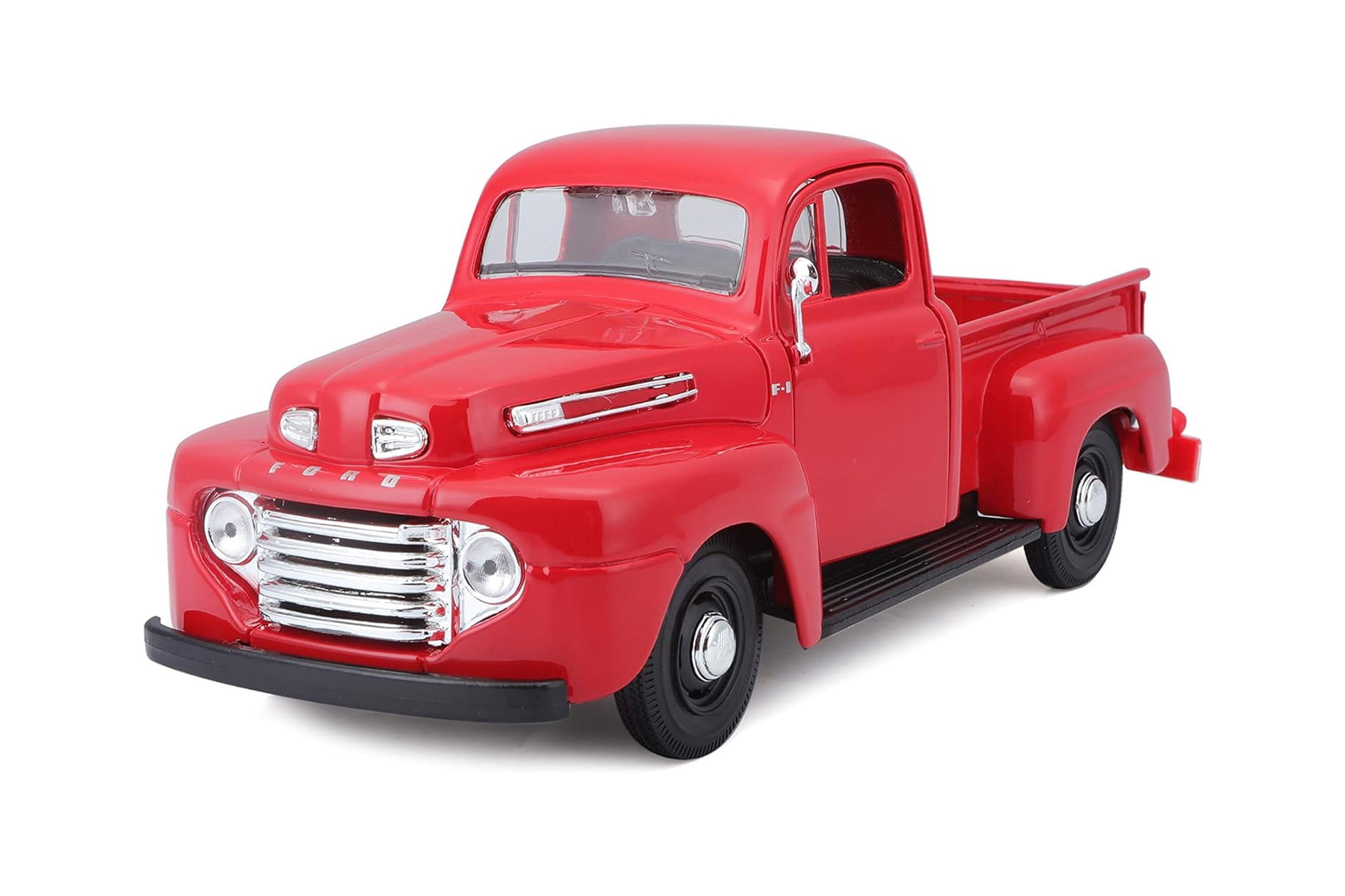 1948 Ford F-1 Pickup Truck, Red - Maisto 31935R - 1/25 Scale Diecast Model Car