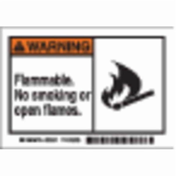 Brady Label,3 1/2 inx5 in,Polyester,PK5 86901