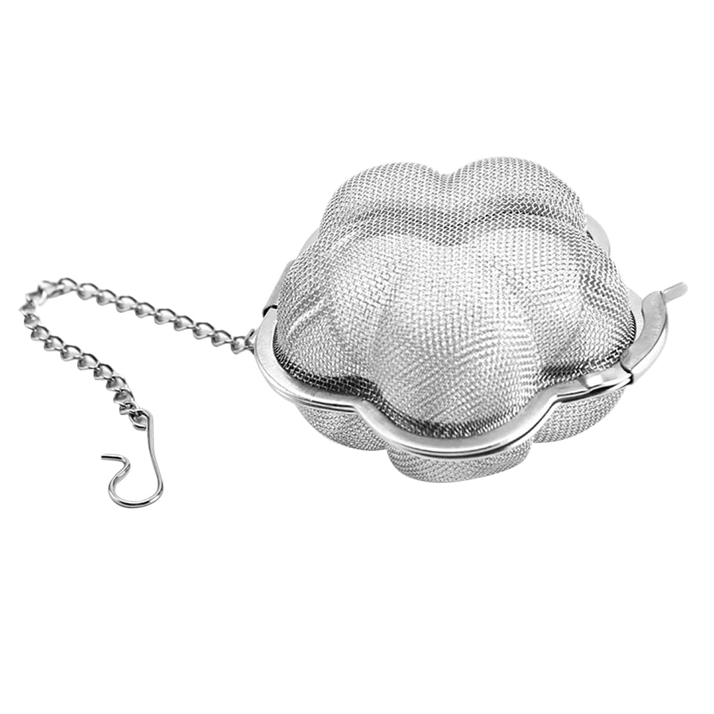 Details about   Reusable Stainless Steel Mesh Tea Infuser Ball Shape Tea Strainer Filter Tool TR 