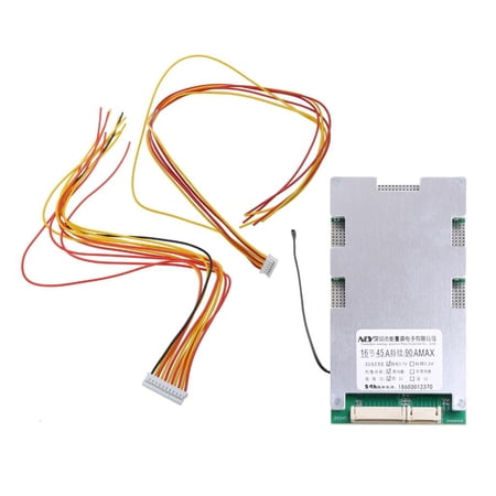 MOMOJIA 16S 60V 45A Lithium- Battery for Protection Board BMS- PCB Li-ion Battery Charging for Protection Board for Electric Sco