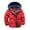 Red, variant on Toddler Boys Coat Kids Girls Winter Warm Long Sleeve Jacket Removable Hooded Padded Outwear for Boy Size 4-5T