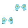 thumbnail image 1 of Sonducket 1 par de manoplas para niños, calentador de dedos para niños y niñas, manopla para exteriores con patrón de dinosaurio, manopla Tipo 3 2Conjunto, 1 of 6