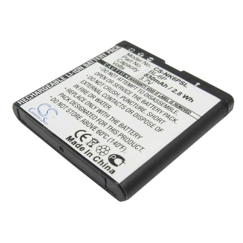 Replacement Battery For Nokia 3.7v 830mAh / 3.07Wh Mobile, SmartPhone Battery
