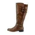 thumbnail image 2 of Naturalizer Jessie Wide Calf Women's Boots Cinnamon Size 6.5 M, 2 of 8