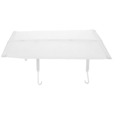Raindrops Air Conditioner Deflector in White for Central Vent Easy to Clean and Maintain