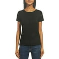 thumbnail image 2 of DKNY Women's Crewneck Short Sleeve T-Shirt, Blue Medium, 2 of 9