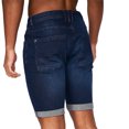 thumbnail image 4 of Crosshatch Mens Tadcaster Denim Shorts, 4 of 5