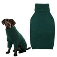 thumbnail image 2 of Barhoo Thermal Knit Dog Sweater Christmas Turtleneck Design Warm Puppy Sweatshirt Stretchy Cold Weather Outfit for Extra Large Dogs Holiday Pet Clothes 1 Dog Pullover, 2 of 9