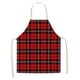 thumbnail image 2 of Ganfancp 1Pc Padre Adulto La Familia de Cocina de Navidad de Impresión de Lino Delantales de La Familia Ofertas y Liquidaciones 1X Delantal, 2 of 3