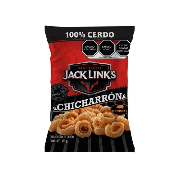 Chicharrón de cerdo Jack Link's México original 100 g