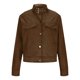 thumbnail image 5 of Abrigos y chaquetas informales sin mangas y sin capucha para mujer, abrigos cortos de guisante, chaquetas cortas extragrandes, con solapa y doble botonadura, para otoño e invierno., 5 of 7