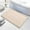 Khaki, variant on LACKUST Extra Soft Non Slip Bath Mat 15"x24" Absorbent Quick Dry Bathroom Rug Thick Microfiber Machine Washable