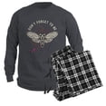 thumbnail image 6 of CafePress - Cicadas Don't Forget To Be Awesome Cicada Insects - Men's Long Sleeve Charcoal Pajama Set, 6 of 7