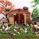 thumbnail image 5 of Animales de granja avícolas Oenux, modelo de simulación, granjero, pato, cerdo, vaca, gallina, caballo, pájaro, figuras de acción, figurita en miniatura, lindo juguete para niños, 5 of 5