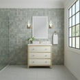 thumbnail image 2 of James Martin Vanities D604-V36-SHG-1WZ Celeste 36" Single Basin Wood Vanity Set -, 2 of 2