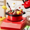 thumbnail image 5 of Mini Kitchen Playset 43-Piece Pretend Cooking Toy with Cutting Fruits Simulation Utensils for Imaginative Play Ages 3-5years 5-7years, 5 of 6