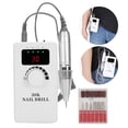 thumbnail image 1 of Portable Nail Drill Professional, Electrical Professional Nail File Kit, Electric Manicure Machine Set, Portable Nail Drill Pen Set Pedicure Gel Polish File, 1 of 8