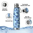 thumbnail image 4 of Camouflage 29oz Stainless Steel Insulated Thermos with Tea Filter, 360° Printed Travel Bottle, Leakproof BPA-Free Flask with Anti-Slip Base, 304 Inner & 201 Outer, Vacuum Cup, 4 of 6