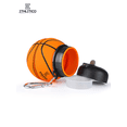 thumbnail image 3 of Ethletico Silicone Basketball Shaped Collapsible Water Bottles for Kids, 19 oz./550 ml, 3 of 5