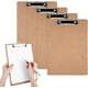 thumbnail image 1 of Carpeta de madera con clip para oficina, tamaño A4, 4 unidades, 1 of 4