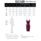 thumbnail image 3 of Vestido de fiesta GRACE KARIN, ajustado con tirantes finos y cuello en V, negro, 3 of 5