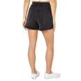 thumbnail image 2 of Celebrity Pink Junior Women's Frayed Hem High Rise Short, 2 of 4