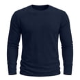 thumbnail image 4 of JIAYUE Men's T Shirt Loose Fit Casual Fashion Round Neck Casual Long Sleeve Tees Everyday Soft Lightweight Breathable For Outdoor Workout And Sport Wear, 4 of 8