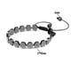 thumbnail image 1 of Pulsera magnética de piedra biliar negra, piedra energética para la salud, pulsera tejida retro, 1 of 4