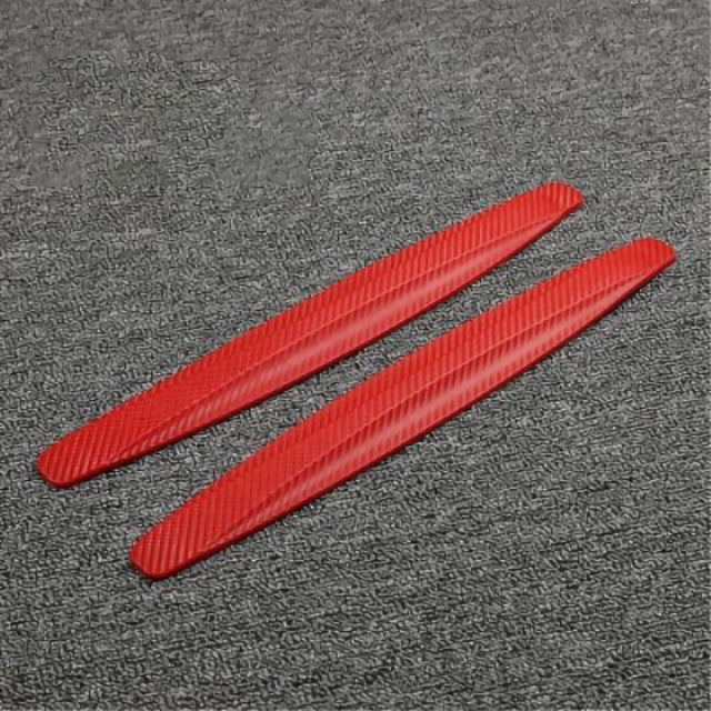 Tira antiarañazos para parachoques, 2 piezas, tiras para parachoques de coche, protector de esquinas para coche, parche anticolisión para coche, estándares líderes en la industria