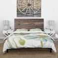 thumbnail image 2 of Designart 'My Greenhouse Cottage Flowers II' Cottage Duvet Cover Set, 2 of 4